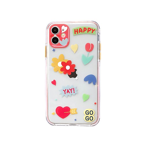 

Case For Apple iPhone 11 / iPhone 11 Pro / iPhone 11 Pro Max Shockproof Back Cover Cartoon TPU