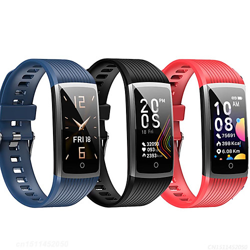 

R12 Unisex Smart Wristbands Android iOS Bluetooth Waterproof Heart Rate Monitor Blood Pressure Measurement Health Care Camera Control ECGPPG Pedometer Sleep Tracker Community Share Exercise Reminder