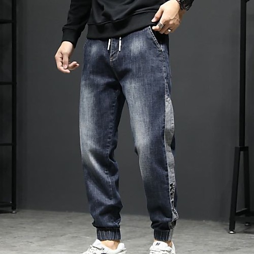 

Men's Basic Loose Chinos Pants - Solid Colored Drawstring Black US32 / UK32 / EU40 / US36 / UK36 / EU44 / US38 / UK38 / EU46