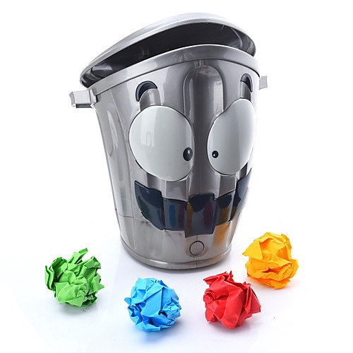 

Throwing Toy Crazy Trash Can toy Move Sundries Bucket Stress Reliever Creative Soft Plastic for Teenager Adults' Women Boys and Girls