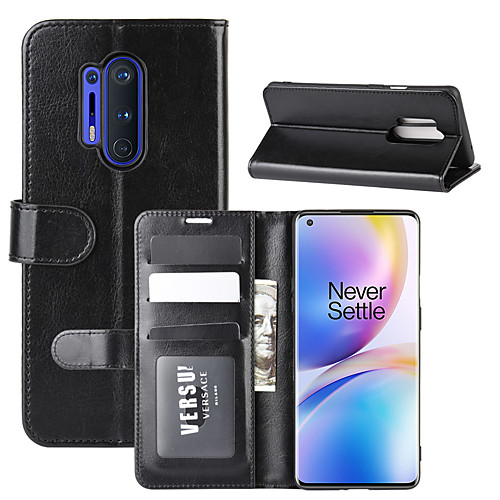 

For OnePlus 8 Pro/OnePlus 8 R64 Texture Single Fold Horizontal Flip Leather Case with Holder & Card Slots & Wallet