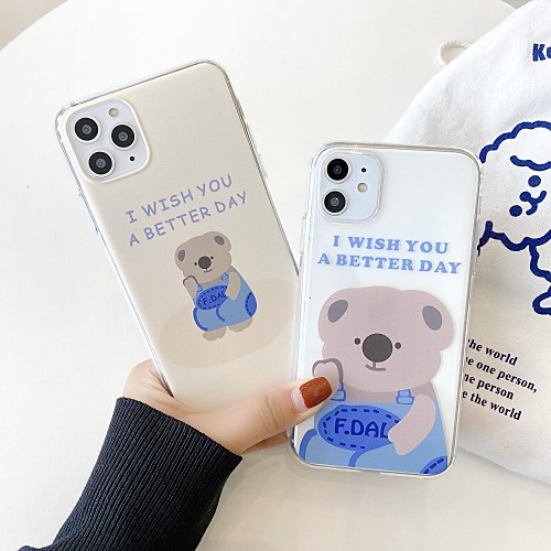 

Case For Apple iPhone 11 / iPhone 11 Pro / iPhone 11 Pro Max Shockproof Back Cover Cartoon TPU