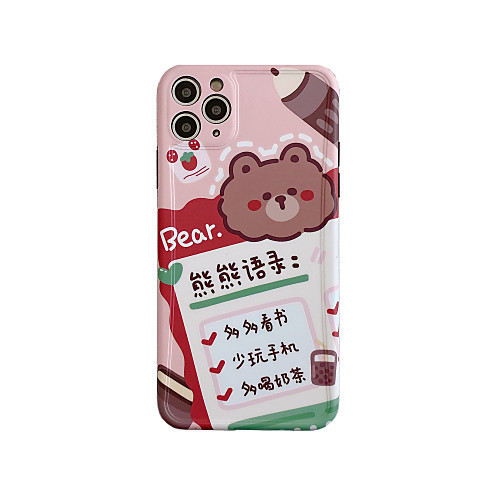 

Case For Apple iPhone 11 / iPhone 11 Pro / iPhone 11 Pro Max Shockproof Back Cover Cartoon TPU
