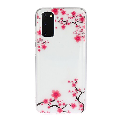 

Case For Samsung Galaxy S10 5G/ Galaxy S20 Ultra / Galaxy S10E Transparent / Pattern Back Cover Flower TPU For Galaxy A51/A71/A20/A20E/A30/A50/A70/Note 10 Plus