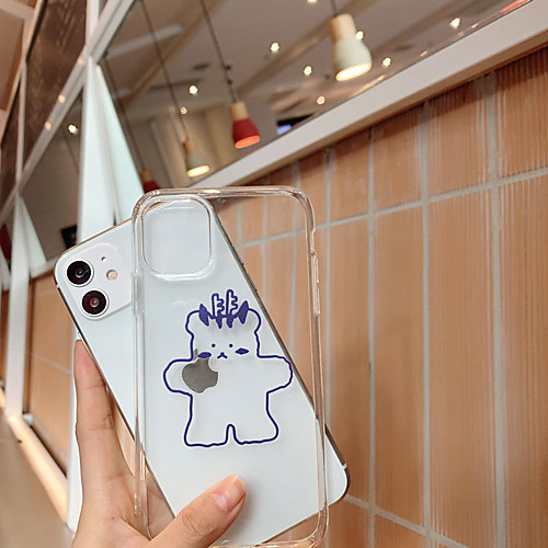 

Case For Apple iPhone 11 / iPhone 11 Pro / iPhone 11 Pro Max Shockproof Back Cover Cartoon TPU