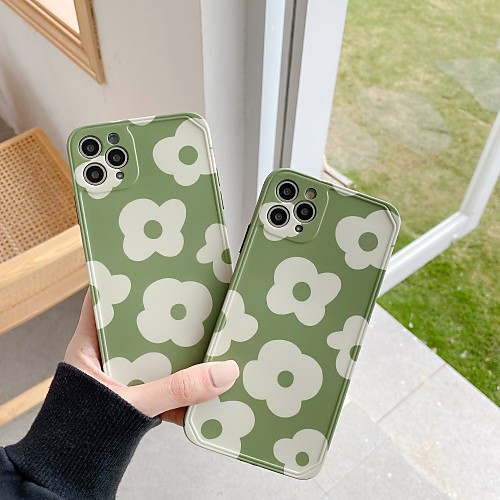 

Case For Apple iPhone 11 / iPhone 11 Pro / iPhone 11 Pro Max Shockproof Back Cover Flower TPU