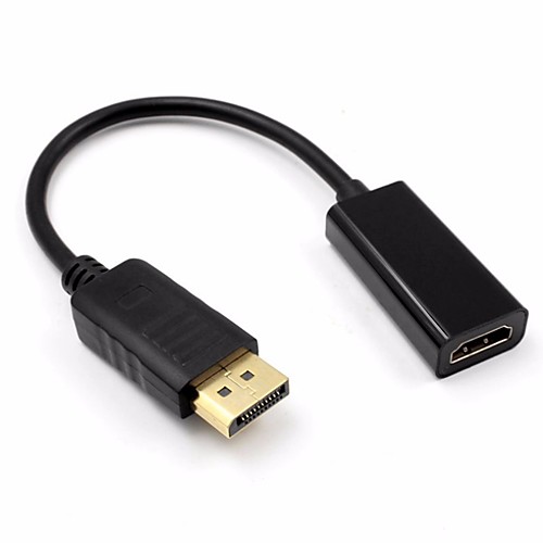 

Full HD 1080P DisplayPort DP Male to HDMI Female Cable Adapter Display Port Converter for Apple Samsung HP/Dell Laptop Projector