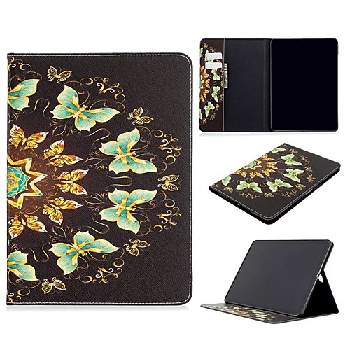 

Case For Apple iPad Air / iPad 4/3/2 / iPad Mini 3/2/1 Wallet / Card Holder / with Stand Full Body Cases Butterfly PU Leather