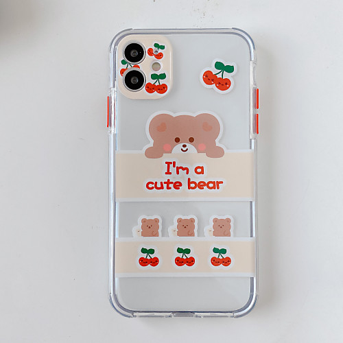 

Case For Apple iPhone 11 / iPhone 11 Pro / iPhone 11 Pro Max Shockproof Back Cover Cartoon TPU