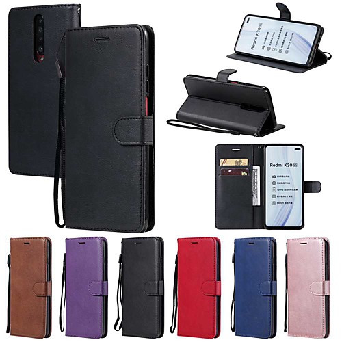 

Case For Xiaomi Redmi Note 8 Pro / Redmi Note 8 / Redmi Note 8T Wallet / Card Holder / with Stand Solid Colored PU Leather / TPU for Mi 10 / Mi CC9 Pro / Redmi 8 / Redmi K30 / Redmi 8A