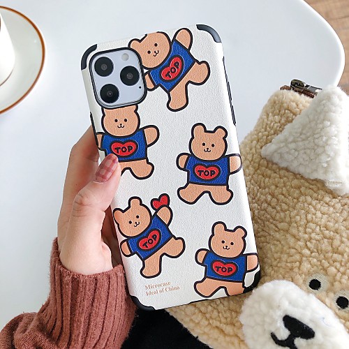 

Case For Apple iPhone 11 / iPhone 11 Pro / iPhone 11 Pro Max Shockproof Back Cover Cartoon TPU