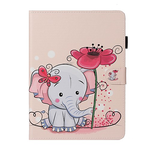 

Case For Apple iPad New Air 10.5 / iPad Mini 3/2/1/4/5 Card Holder / with Stand / Flip Full Body Cases Animal PU Leather For iPad 10.2 2019/Pro 11 2020/Pro 9.7/2017/2018