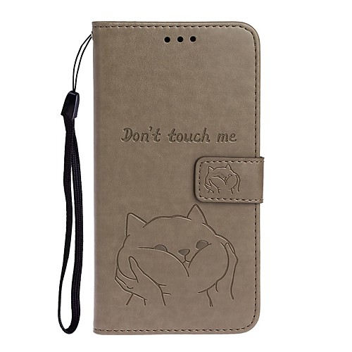 

Case For Samsung Galaxy A51 / Galaxy S20 Ultra / Galaxy Note 10 Plus Wallet / Card Holder / with Stand Full Body Cases Solid Colored / Animal PU Leather For Galaxy A71/A10S/A20S/A20E/A01/A11/A21/A41