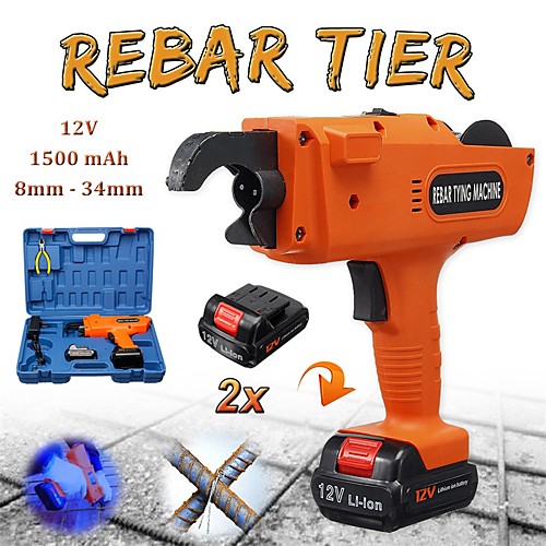 

Rebar Tier Binding Machine Automatic Rebar Tying Machine Cordless Wire Lithium Battery