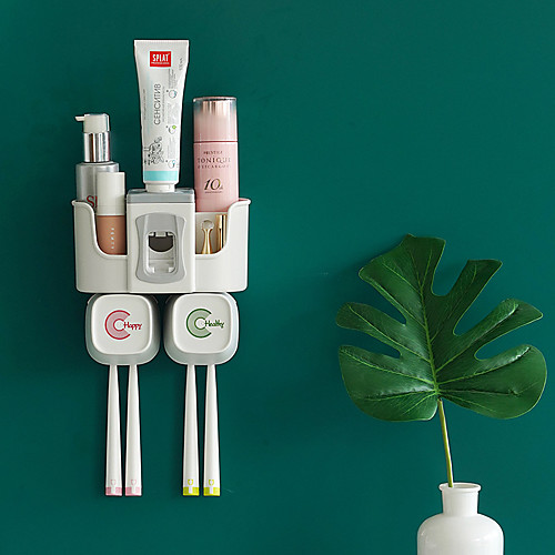 

Toothbrush Holder Adjustable Length / Cute / Multilayer Modern Stainless Steel A Grade ABS 1pc Wall Mounted