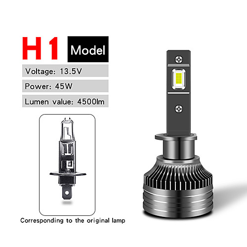 

2pcs H11 / H8 / H7 / H1 / 9005 / 9006 Super Bright Car Light Bulbs 20 W Integrated LED 2000 lm LED Fog Lights Fanless headlight