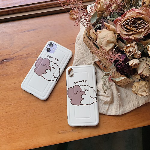 

Case For Apple iphone 11/pro11proMax/x/XS/XR/XSMax/8p/8/7P/7/SE(2020)Cover TPU Cartoonsoft shell iphone case set