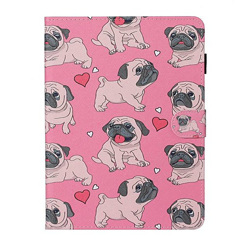 

Case For Apple iPad New Air 10.5 / iPad Mini 3/2/1/4/5 Card Holder / with Stand / Flip Full Body Cases Dog PU Leather For iPad 10.2 2019/Pro 11 2020/Pro 9.7/2017/2018