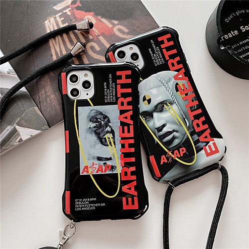 

Case for Apple scene map iPhone 11 11 Pro 11 Pro Max Letter Pattern Retro Style Thickened TPU Material IMD Process Four Corners Anti-drop All-inclusive Mobile Phone Case Langxian