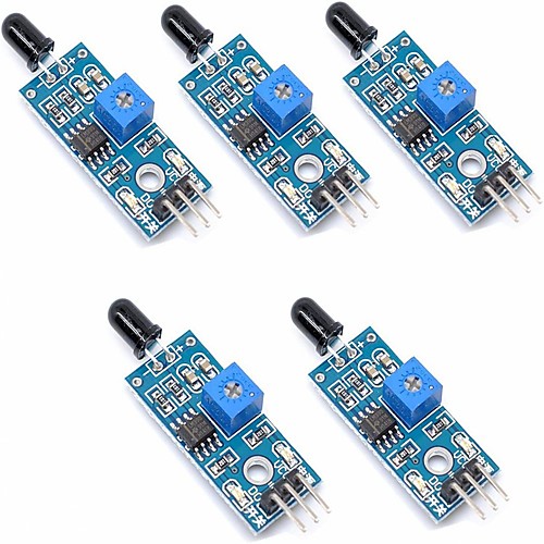 

5pcs infrared sensor Infrared flame detector
