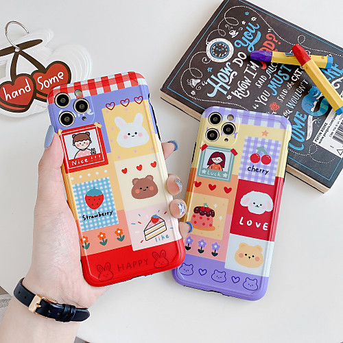 

Case For Apple iPhone 11 / iPhone 11 Pro / iPhone 11 Pro Max Shockproof Back Cover Cartoon PC