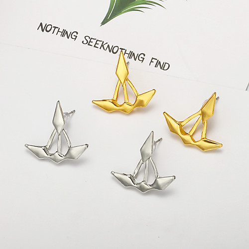 

Women's Earrings Holiday Wedding Birthday Romantic Earrings Jewelry Gold / Silver For Date Street Festival 1 Pair