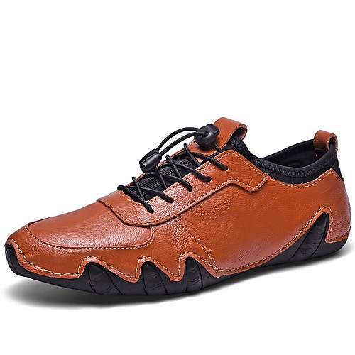

Men's Summer Outdoor Loafers & Slip-Ons PU Black / Brown
