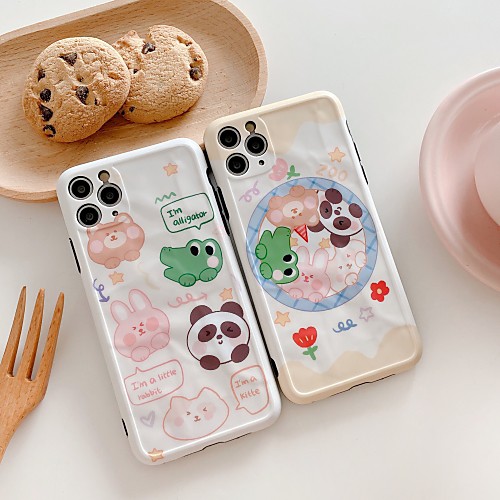 

Case For Apple iPhone 11 / iPhone 11 Pro / iPhone 11 Pro Max Shockproof Back Cover Cartoon TPU