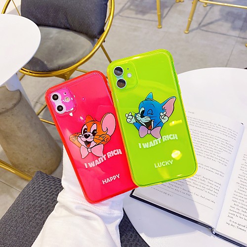 

Case For Apple iPhone 11 / iPhone 11 Pro / iPhone 11 Pro Max Shockproof Back Cover Cartoon TPU