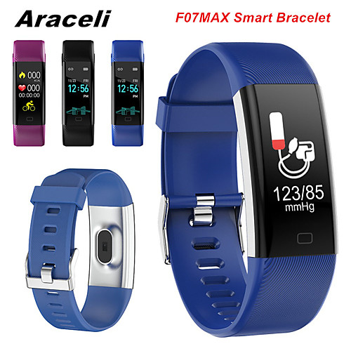 

F07Max Smart Bracelet Bluetooth Color Screen Sports Heart Rate Blood Pressure Sleep Monitor SmartBracelet F07MAX Smart Bracelet