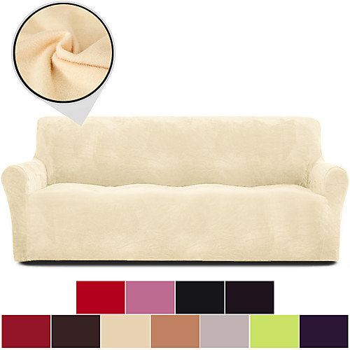 

Sofa Cover Solid Colored / Classic Yarn Dyed Polyester Slipcovers