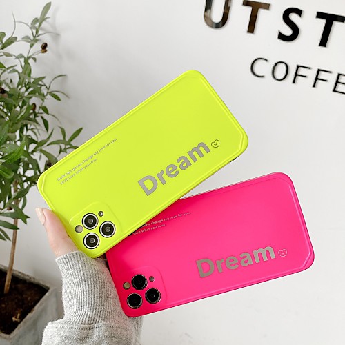 

Case For Apple iPhone 11 / iPhone 11 Pro / iPhone 11 Pro Max Shockproof Back Cover Word / Phrase TPU