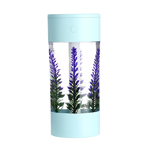 

1Pc USB Humidifier/Creative Colorful Night Light/Household Water Supplement Lavender Humidifier