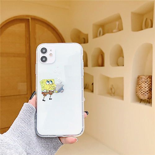 

Case For Apple iphone 11/pro11proMax/x/XS/XR/XSMax/8p/8/7P/7/SE(2020)Cover TPU Cartoon transparent