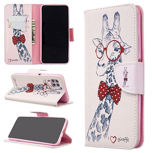 

Case For Huawei P40 Pro P40 lite Phone Case PU Leather Material Painted Pattern Phone Case for P40 lite E P30 lite P30 Pro P30 P20 lite P20 Pro
