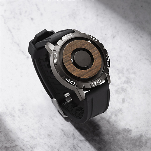 

Men's Sport Watch Japanese Quartz Silicone 30 m Day Date Analog Fashion Cool - White Black One Year Battery Life