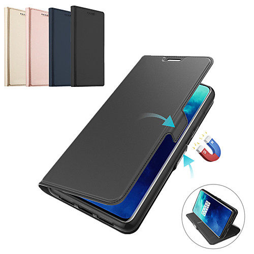 

Leather Flip Stand Magnetic Wallet Cover Phone Case For OnePlus 8 Pro OnePlus 7 Pro One Plus 7T Pro OnePlus 6T One Plus 6 Case Card Slot