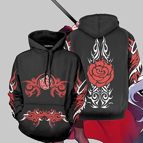 

Inspired by RWBY Cosplay Costume Hoodie Polyster Print Printing Hoodie For Men's / Women's
