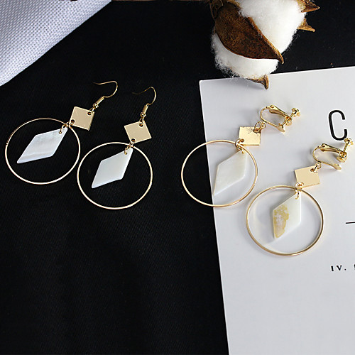 

Women's Earrings Holiday Wedding Birthday Romantic Earrings Jewelry Yellow / Gold For Date Street Festival 1 Pair