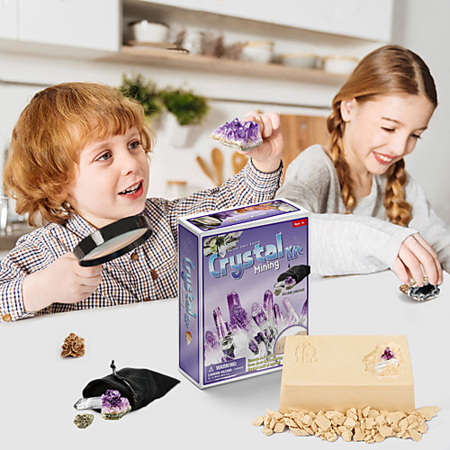 

Educational Toy DIY Toys Dig Up Crystal Rock Dig Kit Game Funny Plaster for Kid's Adults' All Boys and Girls