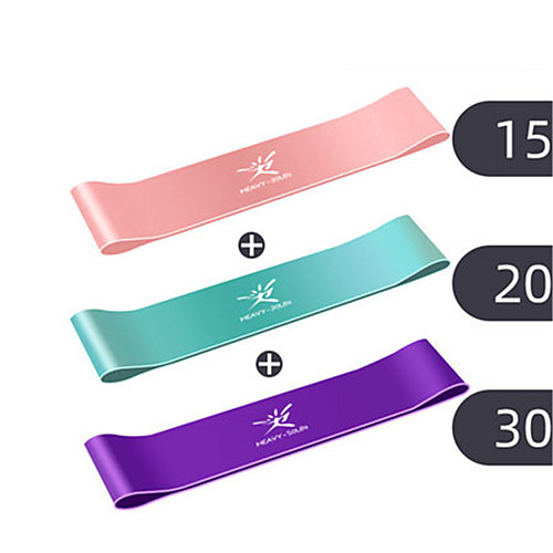 

Resistance Loop Exercise Bands Resistance Bands for Legs and Butt 3 pcs Resistance Bands Sports Emulsion Home Workout Yoga Pilates Portable Durable Lift, Tighten And Reshape The Plump Buttock Shaper