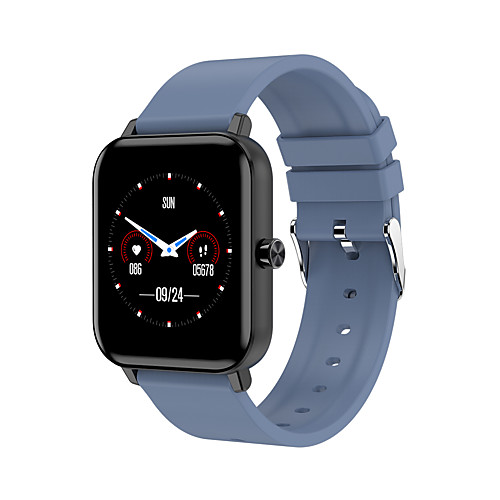 

WB01 Men Women Smartwatch Android iOS Bluetooth Waterproof Touch Screen Heart Rate Monitor Blood Pressure Measurement Sports Timer Pedometer Call Reminder Sleep Tracker Sedentary Reminder