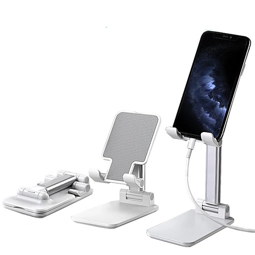 

Cell Phone Stand Cafele Desktop Foldable Height Adjustable Phone Holder Tablet Stand For Samsung Galaxy Ipad Mini iPhone X Xr Xs max 11 PRO All Smartphones Kindle Tablet Under 12.9 Inch