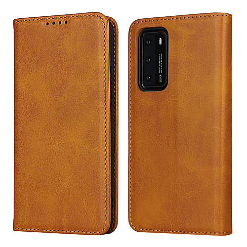 

Case For Huawei Huawei P40/P40 Lite/P30/P30 Pro/P30 Lite/P20/P20 Pro/P20 Lite/P20 Plus/Mate 30/Mate 30 Pro/Mate 30 Lite/Mate 20 Card Holder / Shockproof / Flip Full Body Cases Solid Colored PU Leather