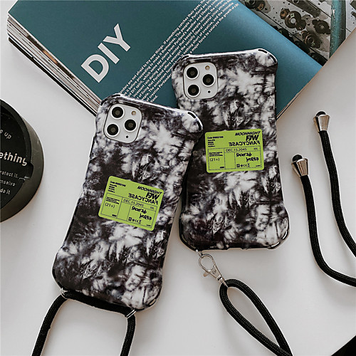 

Case for Apple scene map iPhone 11 11 Pro 11 Pro Max Letter Pattern Retro Style Thickened TPU Material IMD Process Four Corners Anti-drop All-inclusive Mobile Phone Case Langxian