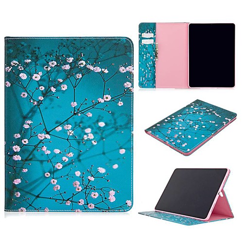 

Case For Apple iPad Air / iPad 4/3/2 / iPad Mini 3/2/1 Wallet / Card Holder / with Stand Full Body Cases Flower PU Leather