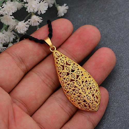 

Women's Necklace Gold Plated Gold 45 cm Necklace Jewelry 1pc For Christmas Wedding Party Evening Birthday Party Festival