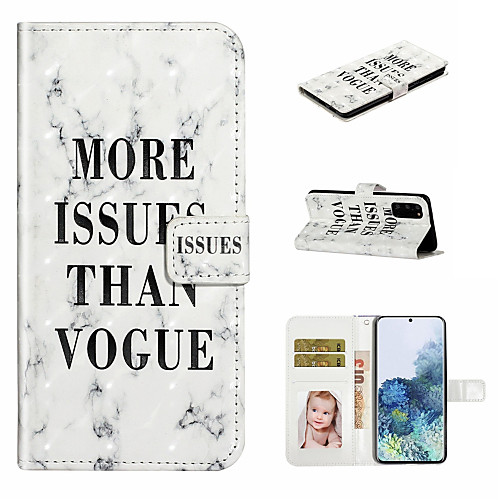 

Case For Samsung Galaxy S20 Ultra S20 Plus Phone Case PU Leather Material 3D Painted Pattern Phone Case for S20 S10 Plus S10 S9 Plus S9 S8 Plus S8