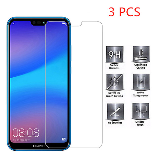 

HuaweiScreen ProtectorHuawei P20 P30 P40 9H Hardness Front Screen Protector 3 pcs Tempered Glass