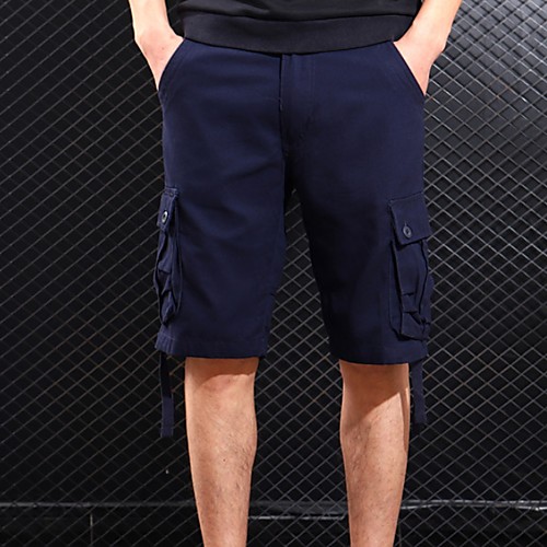 

Men's Basic Loose Shorts Pants - Solid Colored Summer Black Yellow Army Green US32 / UK32 / EU40 / US34 / UK34 / EU42 / US36 / UK36 / EU44